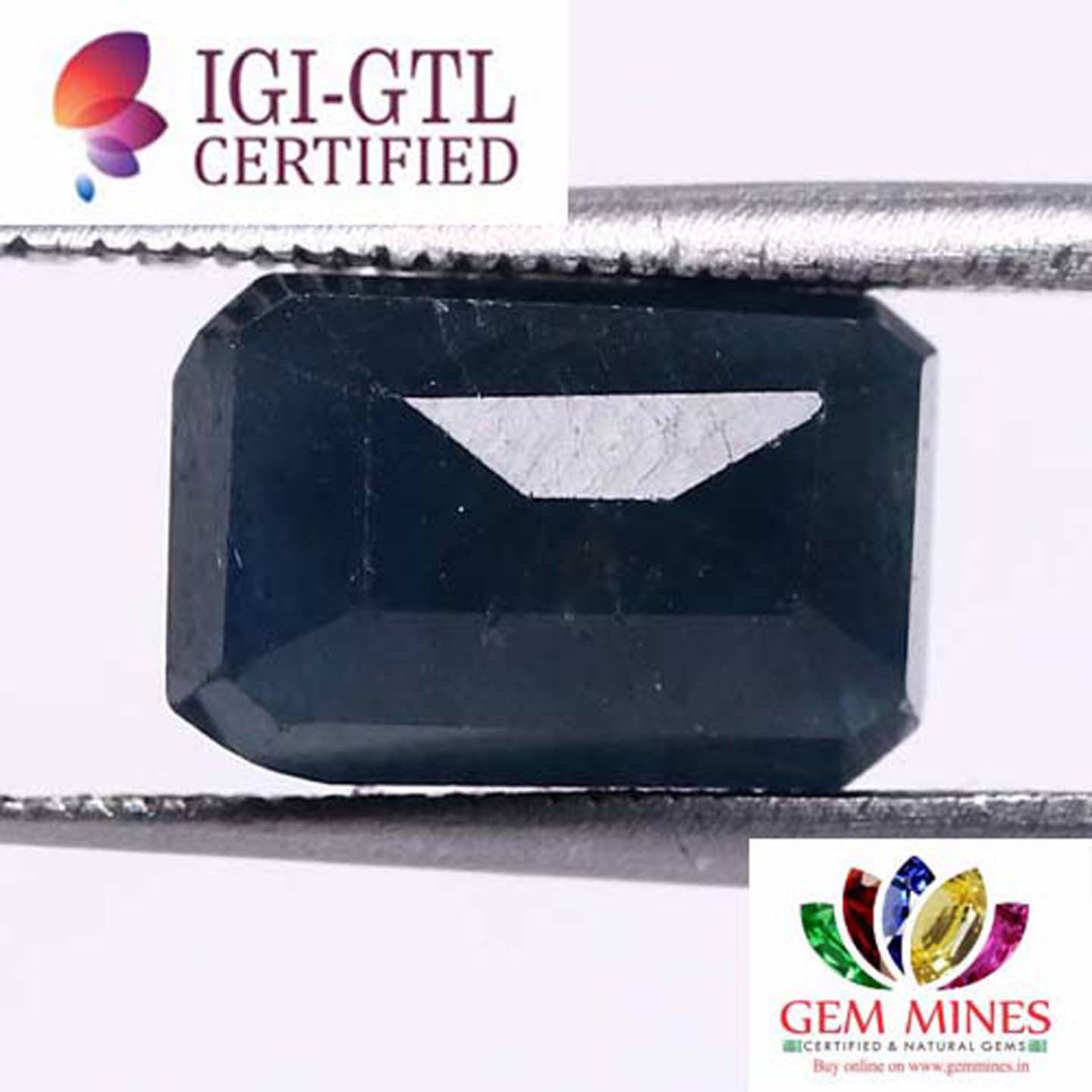 BSP6099 2 Blue Sapphire 6.74 Ct.