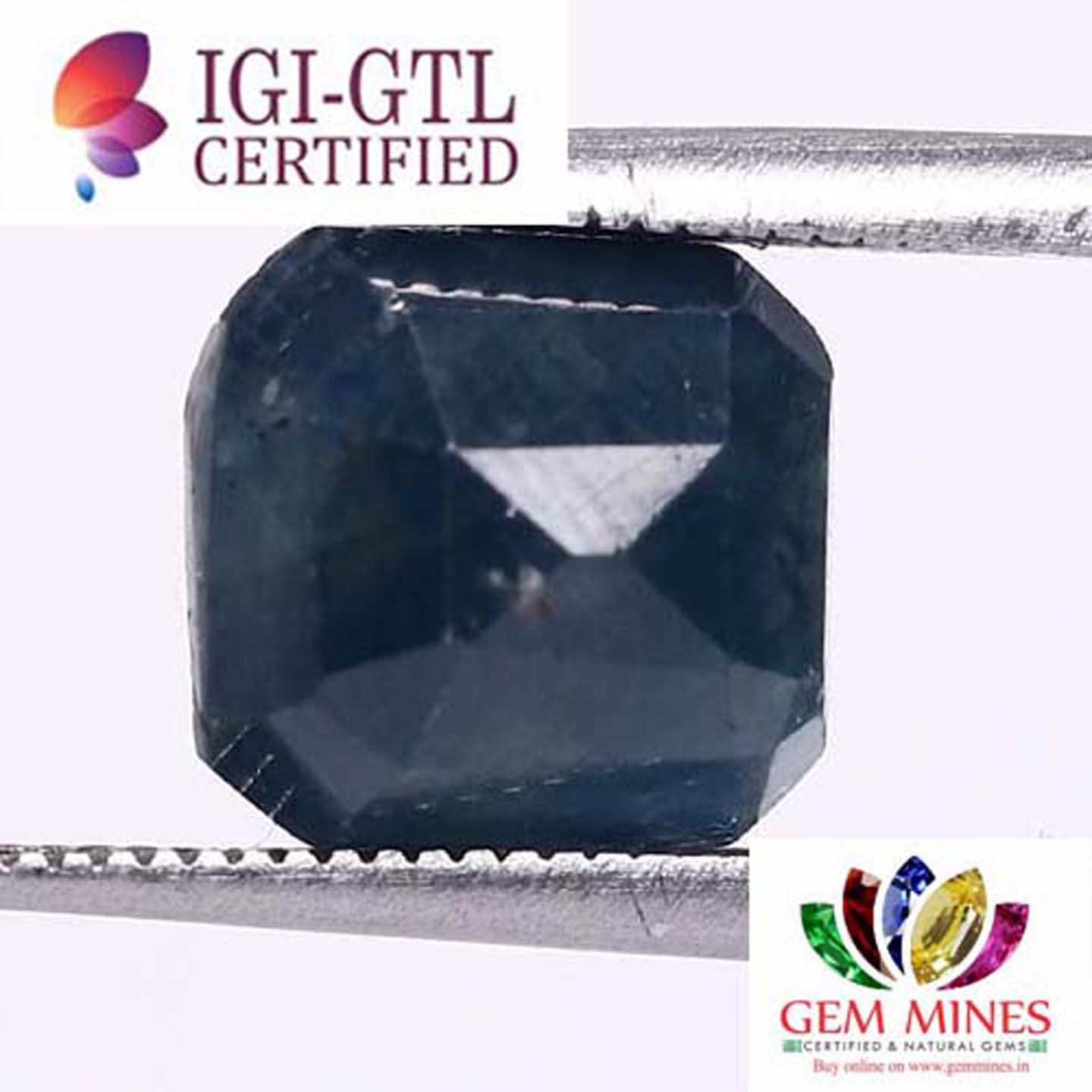 BSP6124 2 Blue Sapphire 5.17 Ct.