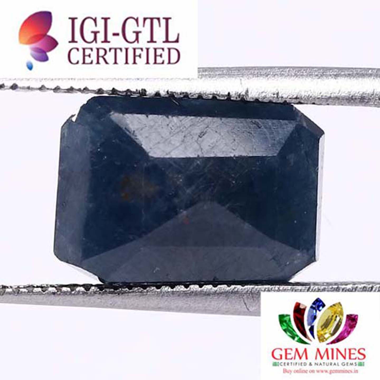 BSP6128 2 Blue Sapphire 6.29 Ct.