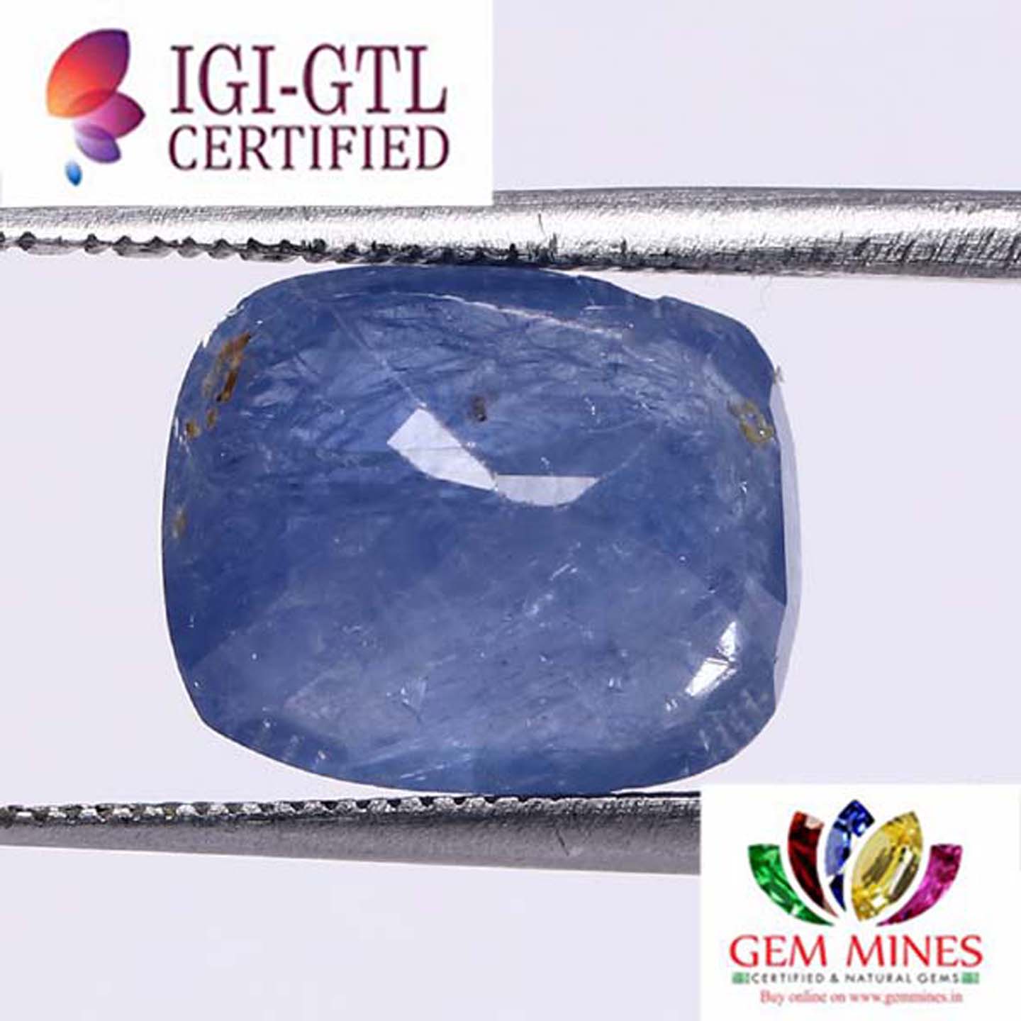 BSP6174 2 Blue Sapphire 8.1 Ct.