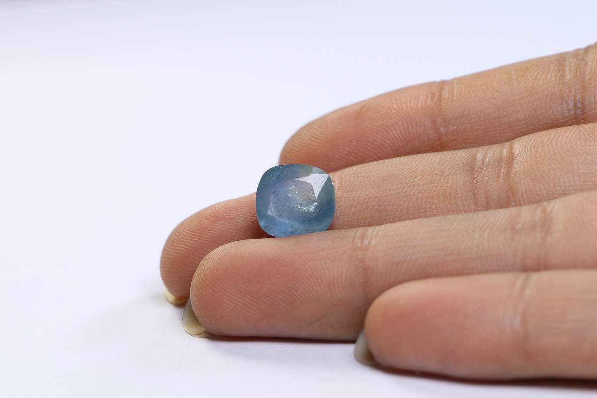 BSP6394 3 Blue Sapphire 4.22 Ct.