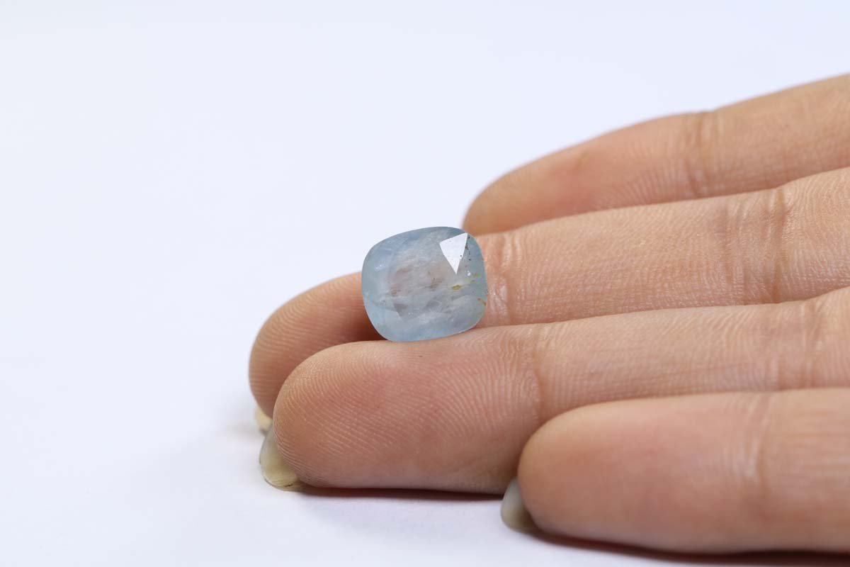 BSP6396 3 Blue Sapphire 6.77 Ct.