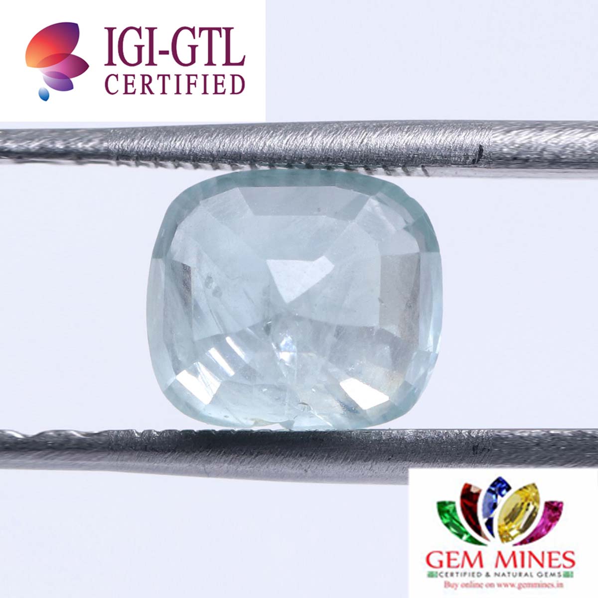 BSP6416 2 Blue Sapphire 5.11 Ct.