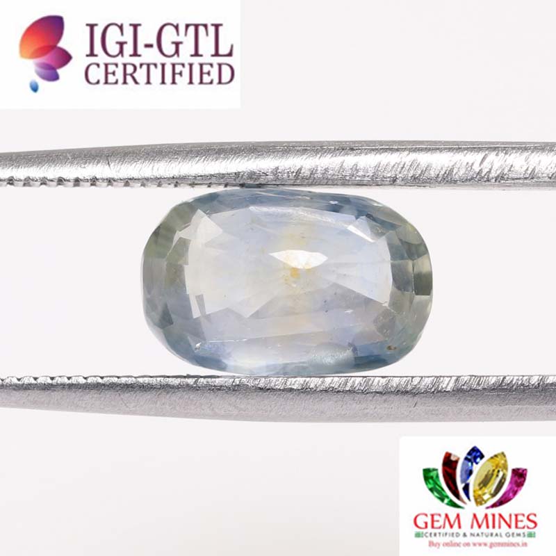 BSP6759 2 Blue Sapphire 4.38 Ct.