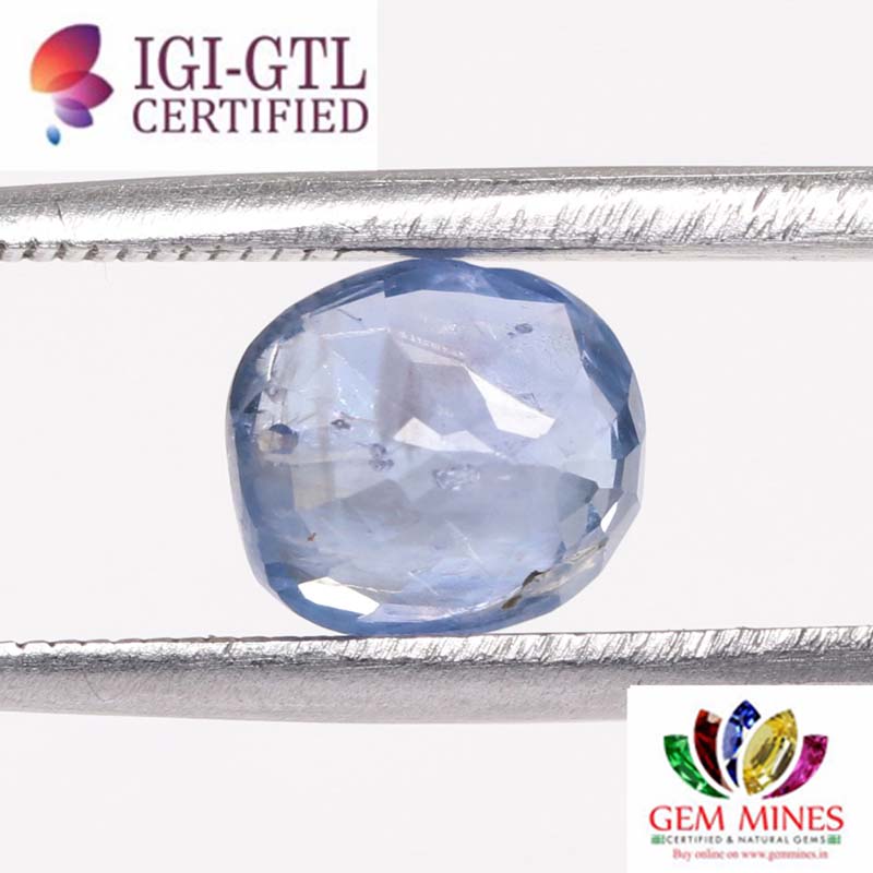 BSP6760 2 Blue Sapphire 3.38 Ct.