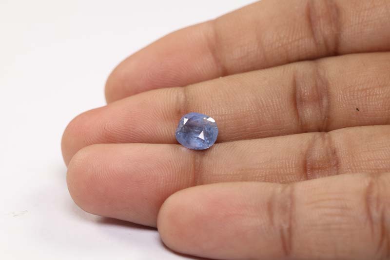 BSP6760 3 Blue Sapphire 3.38 Ct.
