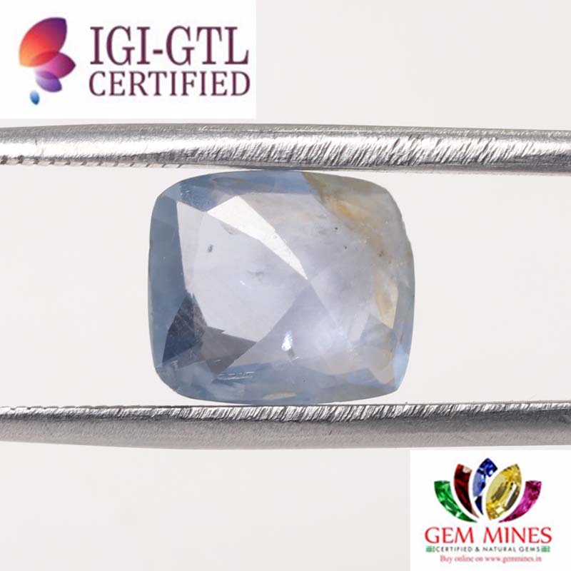 BSP6773 2 Blue Sapphire 3.59 Ct.