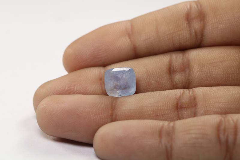 BSP6774 3 Blue Sapphire 4.37 Ct.