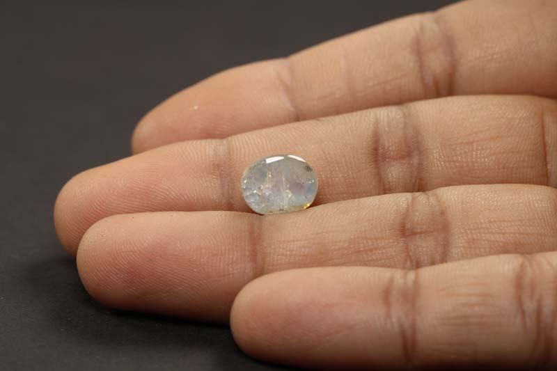 BSP6796 3 Blue Sapphire 5.23 Ct.