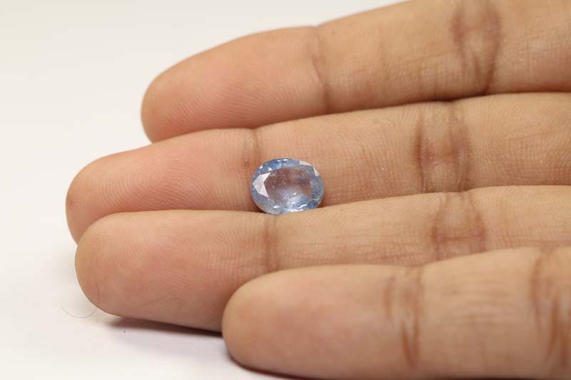 BSP6860 3 Blue Sapphire 2.69 Ct.