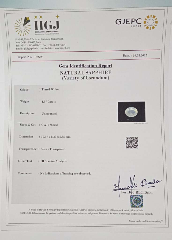 Blue Sapphire 4.57 Ct. 5 BSP6990 4 Blue Sapphire 4.57 Ct.