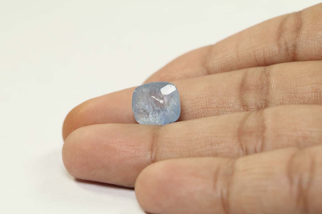BSP7075 3 Blue Sapphire 7.59 Ct.