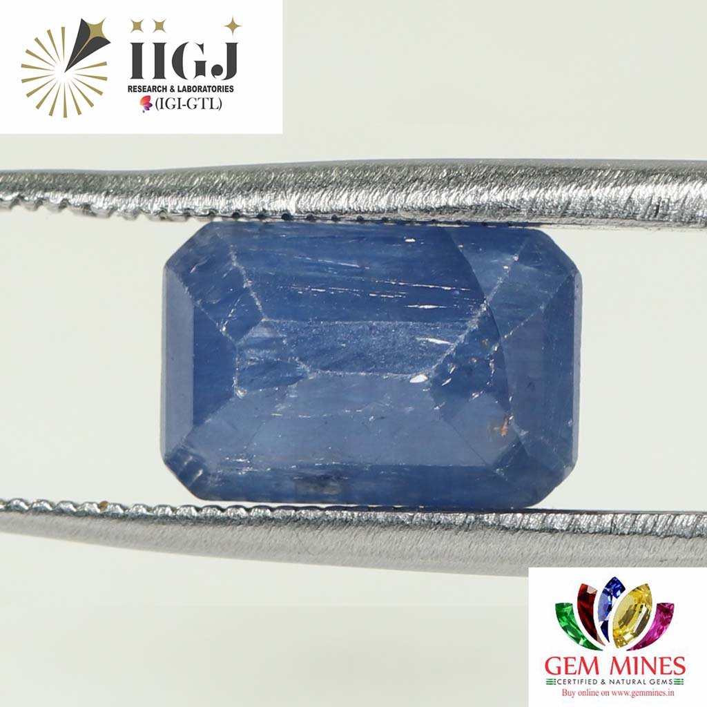 Blue Sapphire 3.86 Ct.