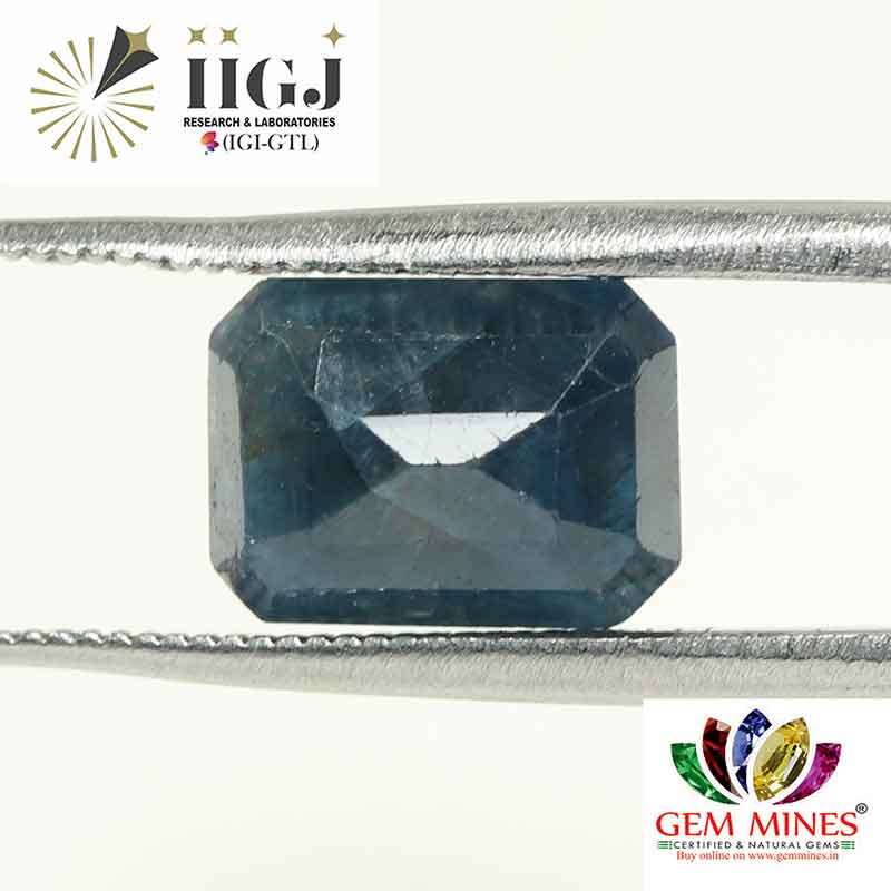 BSP7196 2 Blue Sapphire 4.59 Ct.