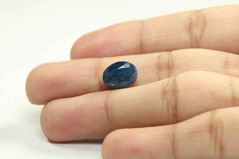 BSP7219 3 Blue Sapphire 5.57 Ct.