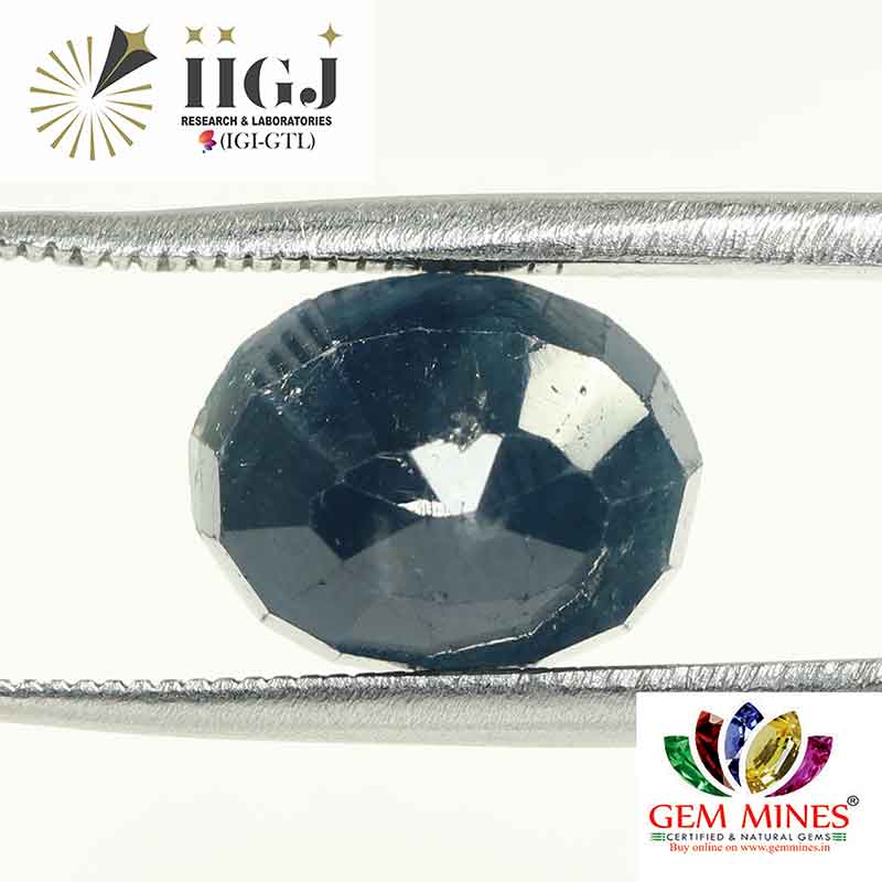 BSP7237 2 Blue Sapphire 6.49 Ct.