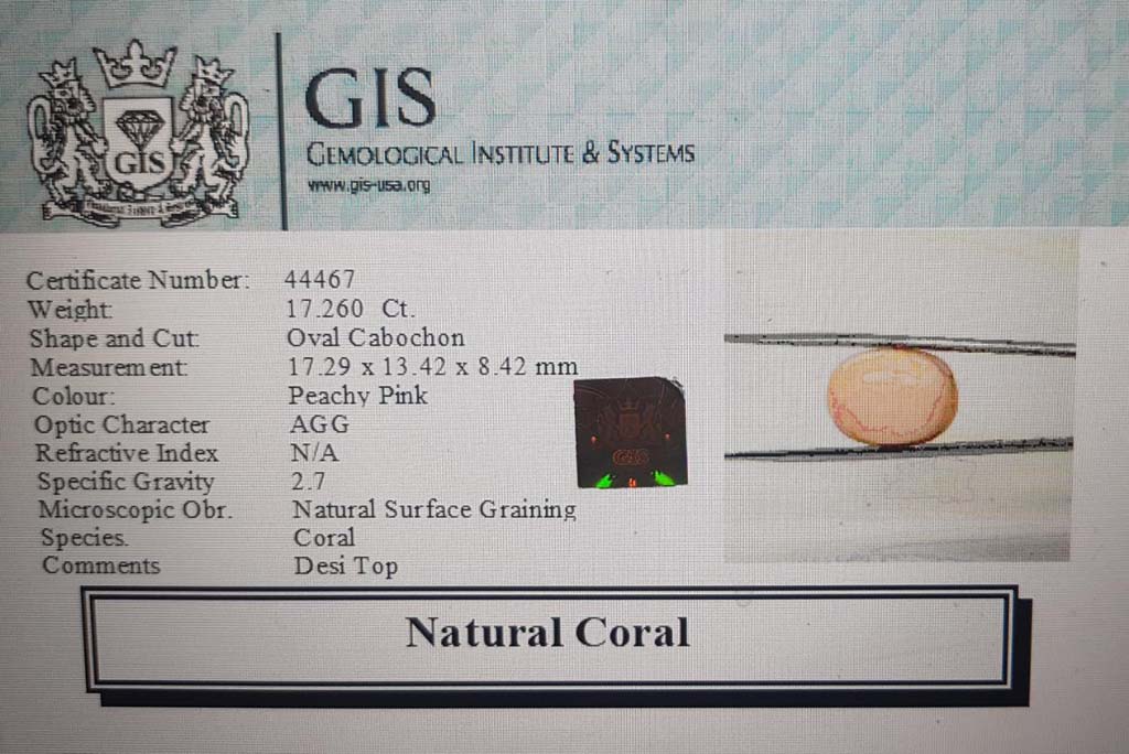 Coral 17.26 Ct.