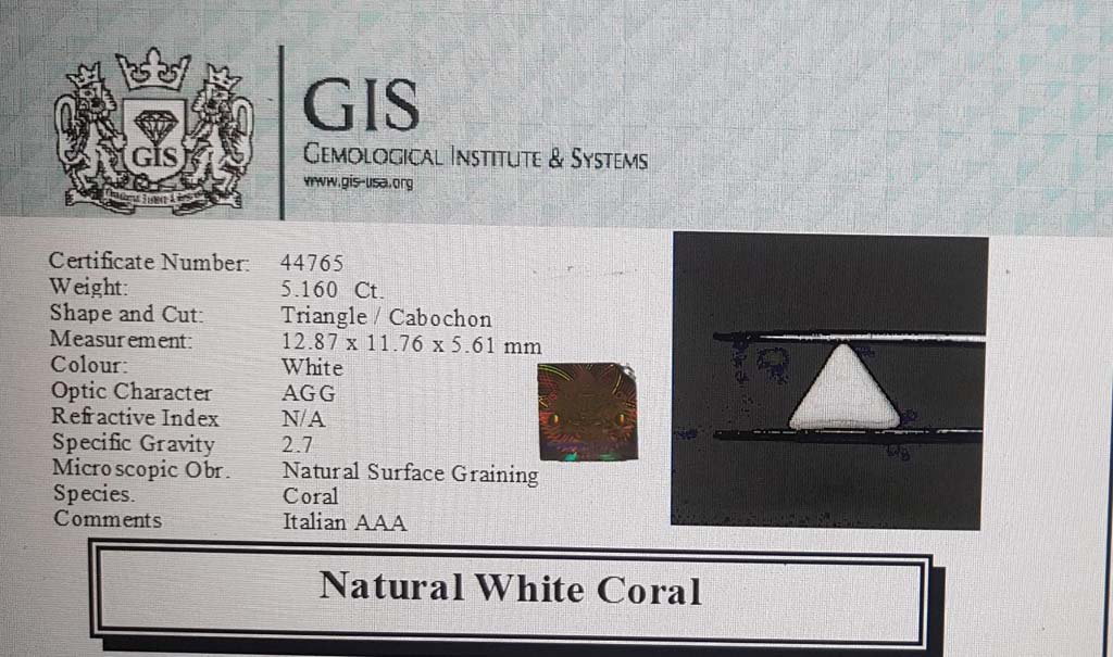 Coral 5.16 Ct.