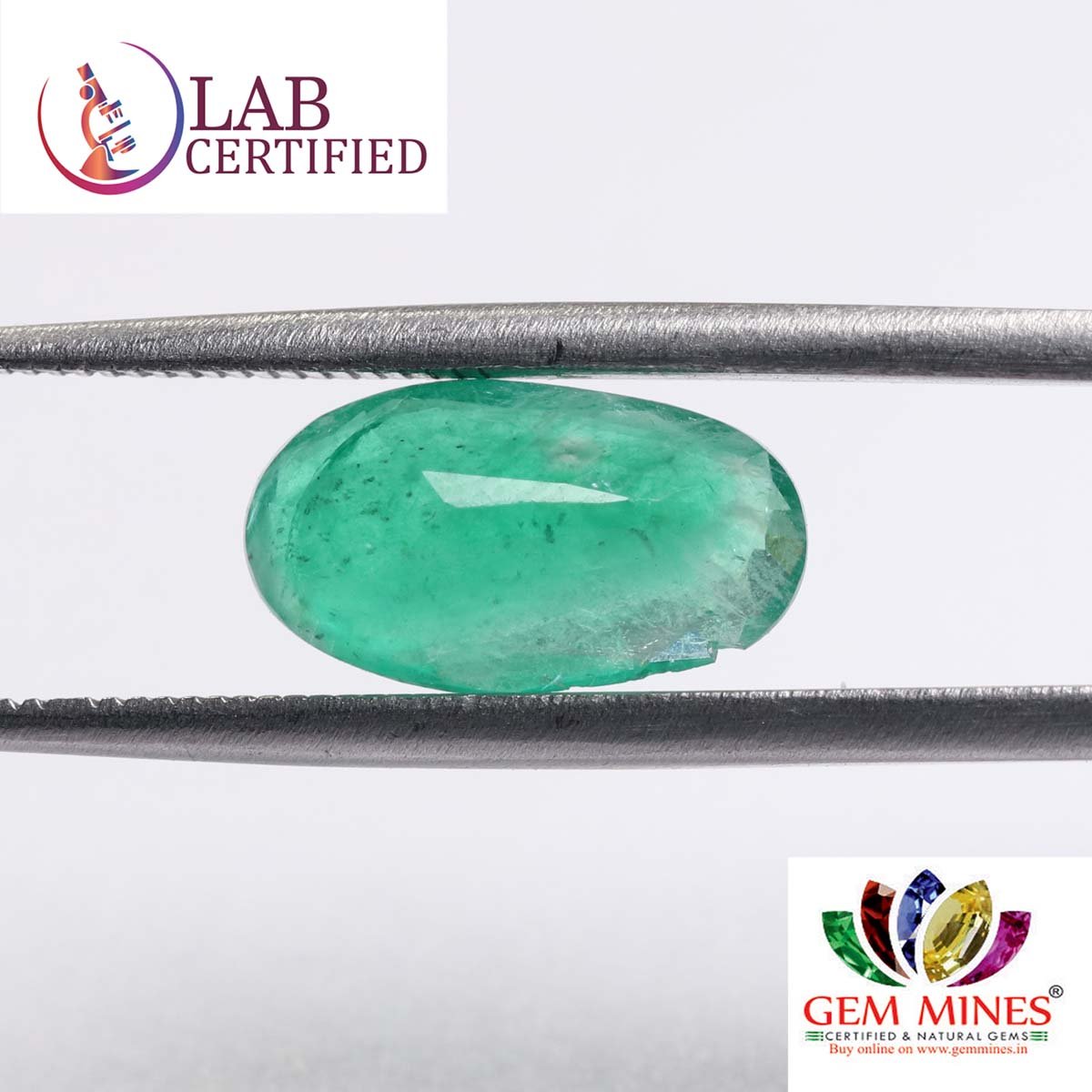 EMR10018 2 Emerald 2.37 Ct.