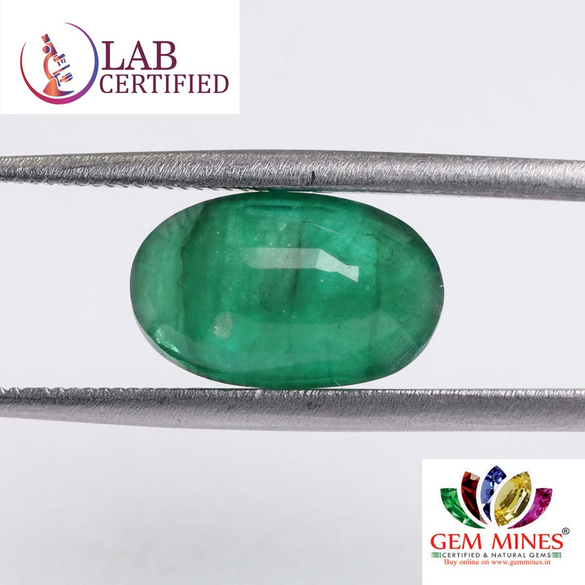 EMR10028 2 Emerald 3.97 Ct.