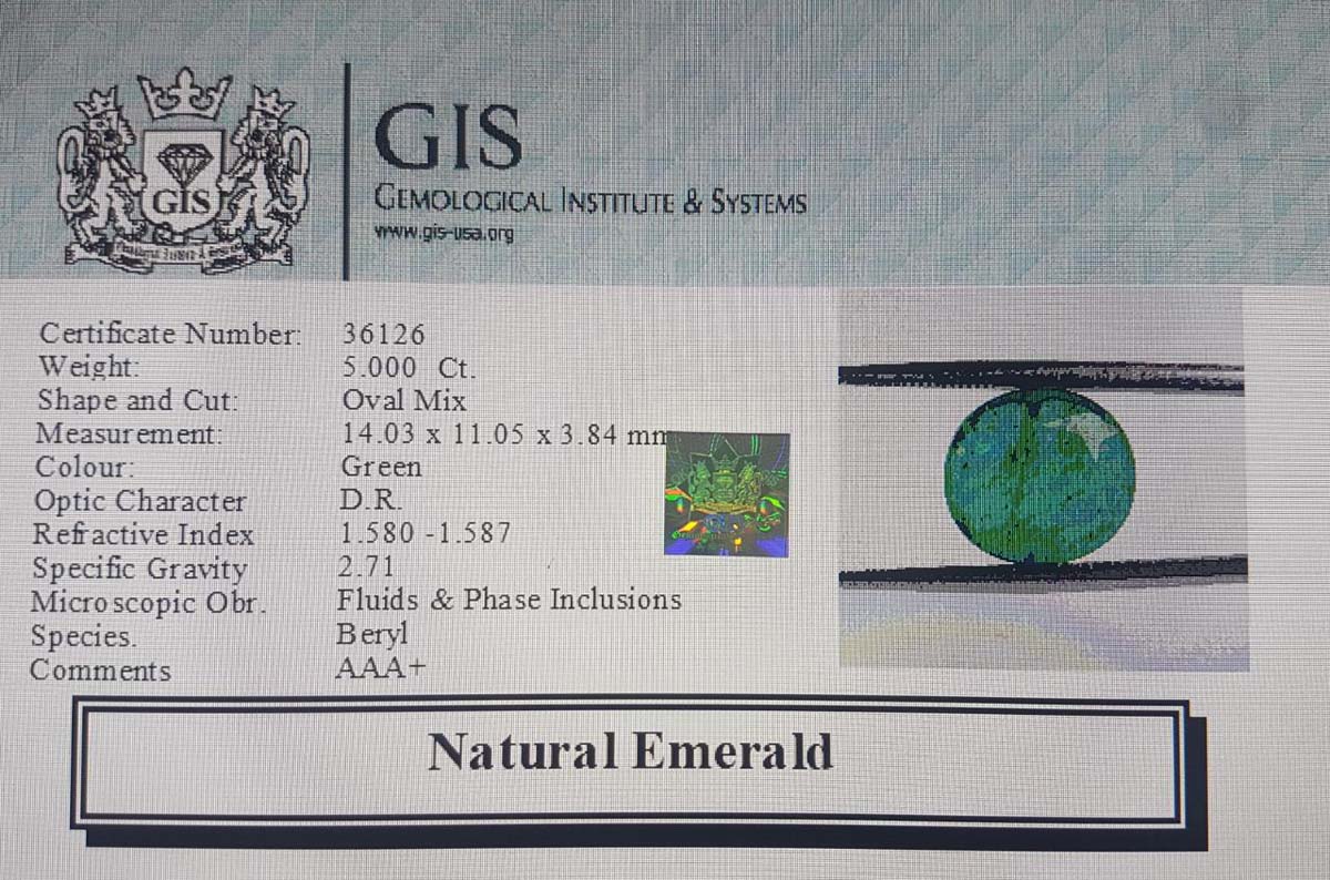 EMR10030 4 Emerald 5 Ct.