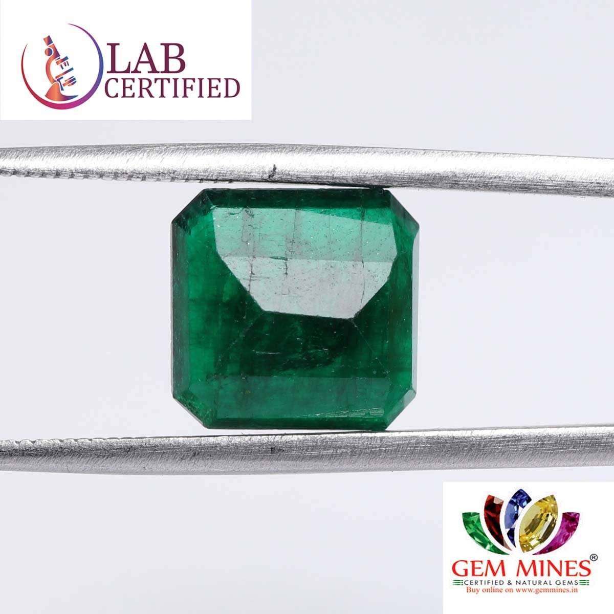 EMR10048 2 Emerald 4.23 Ct.