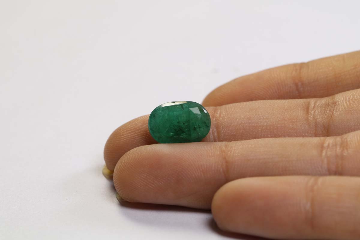 EMR10138 3 Emerald 4.21 Ct.