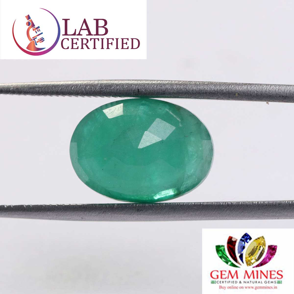EMR10145 2 Emerald 6.12 Ct.