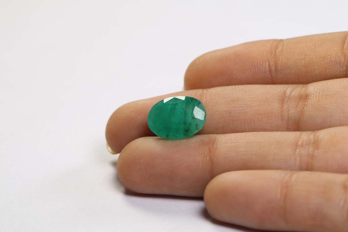 EMR10145 3 Emerald 6.12 Ct.