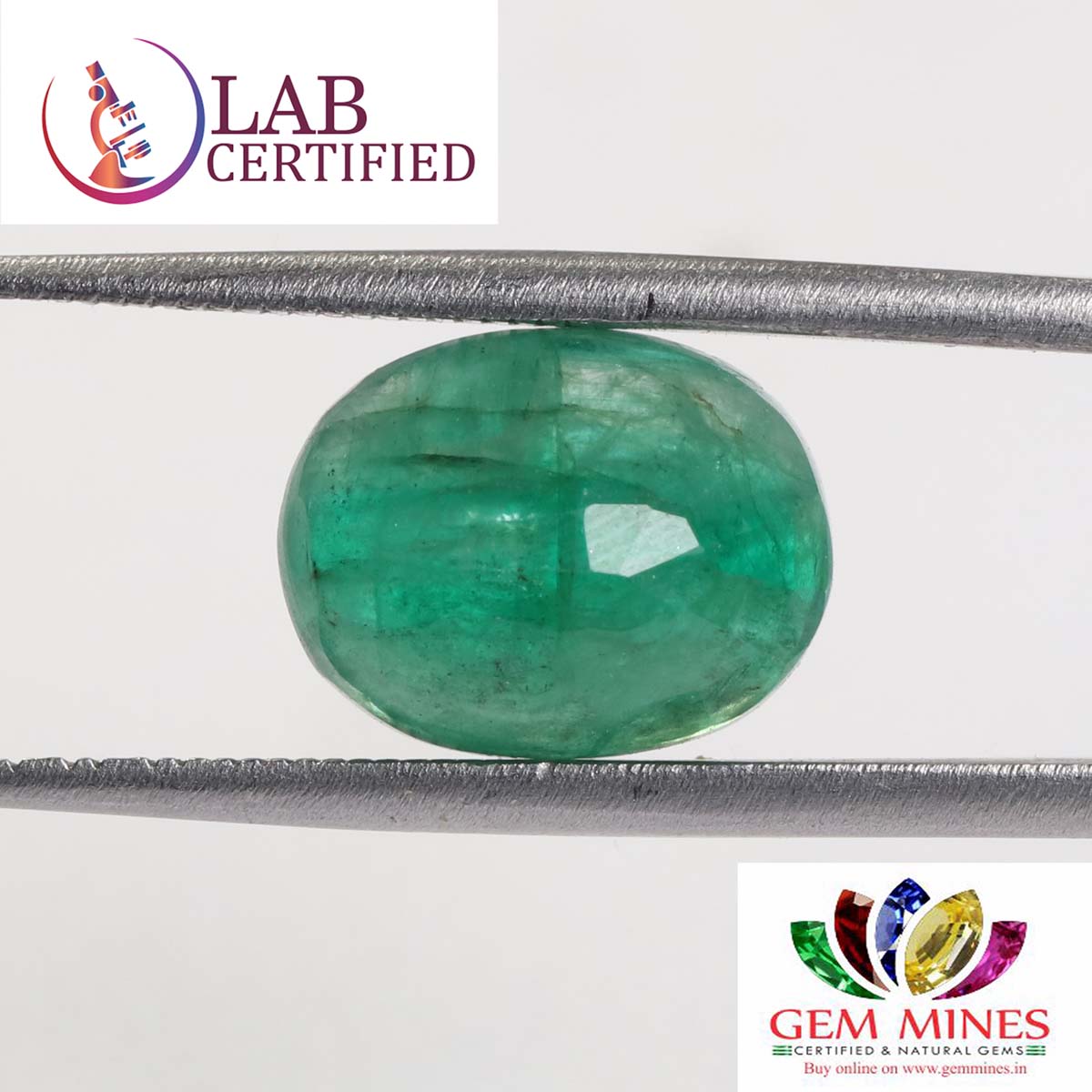 EMR10157 2 Emerald 5.2 Ct.