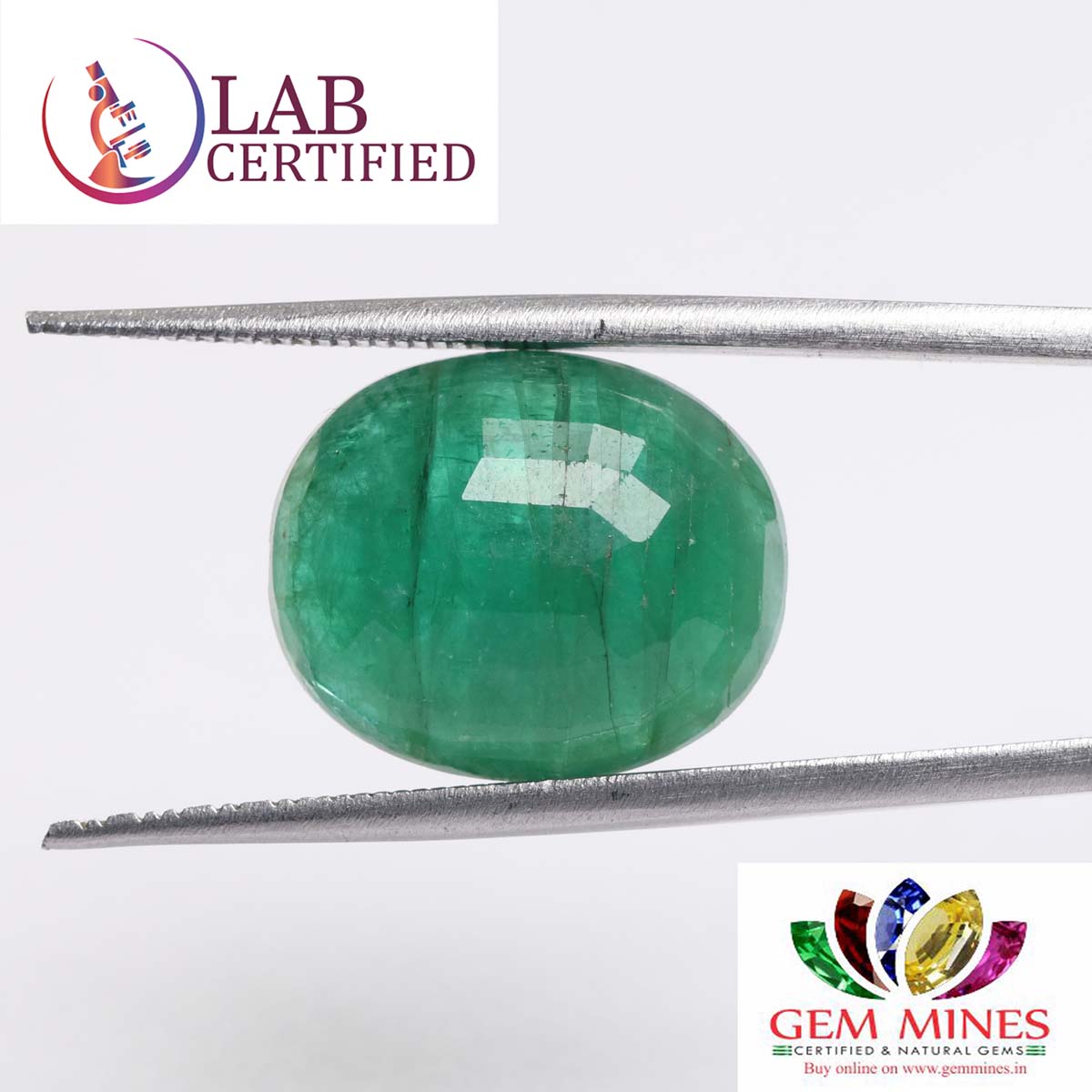 EMR10197 2 Emerald 9.95 Ct.