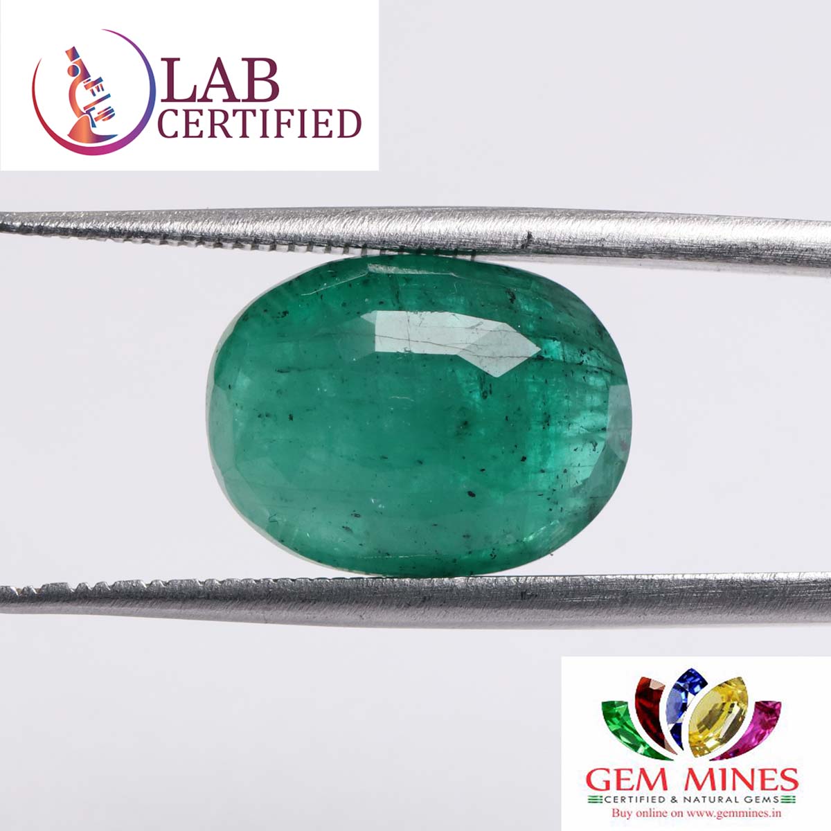 Emerald 7.2 Ct. 3 EMR10198 2 Emerald 7.2 Ct.