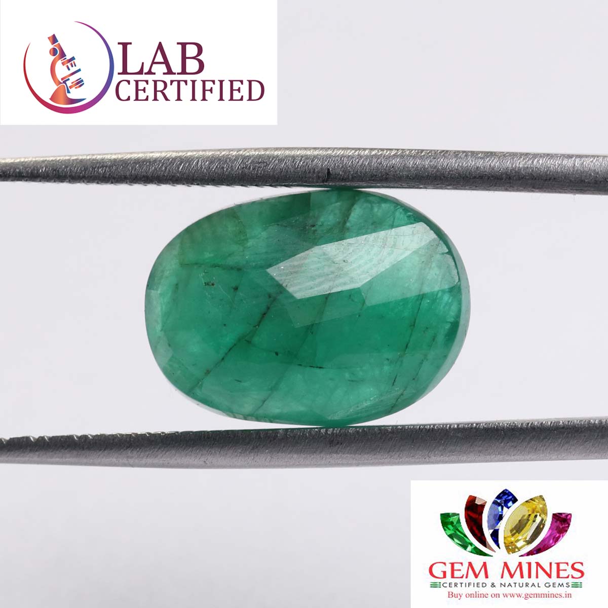 EMR10204 2 Emerald 5.23 Ct.