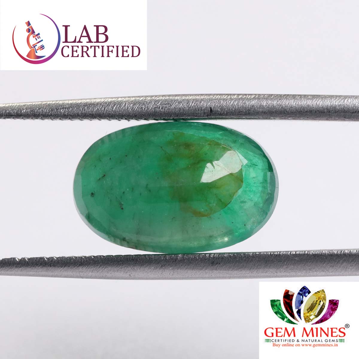 Emerald 4.3 Ct. 3 EMR10213 2 Emerald 4.3 Ct.