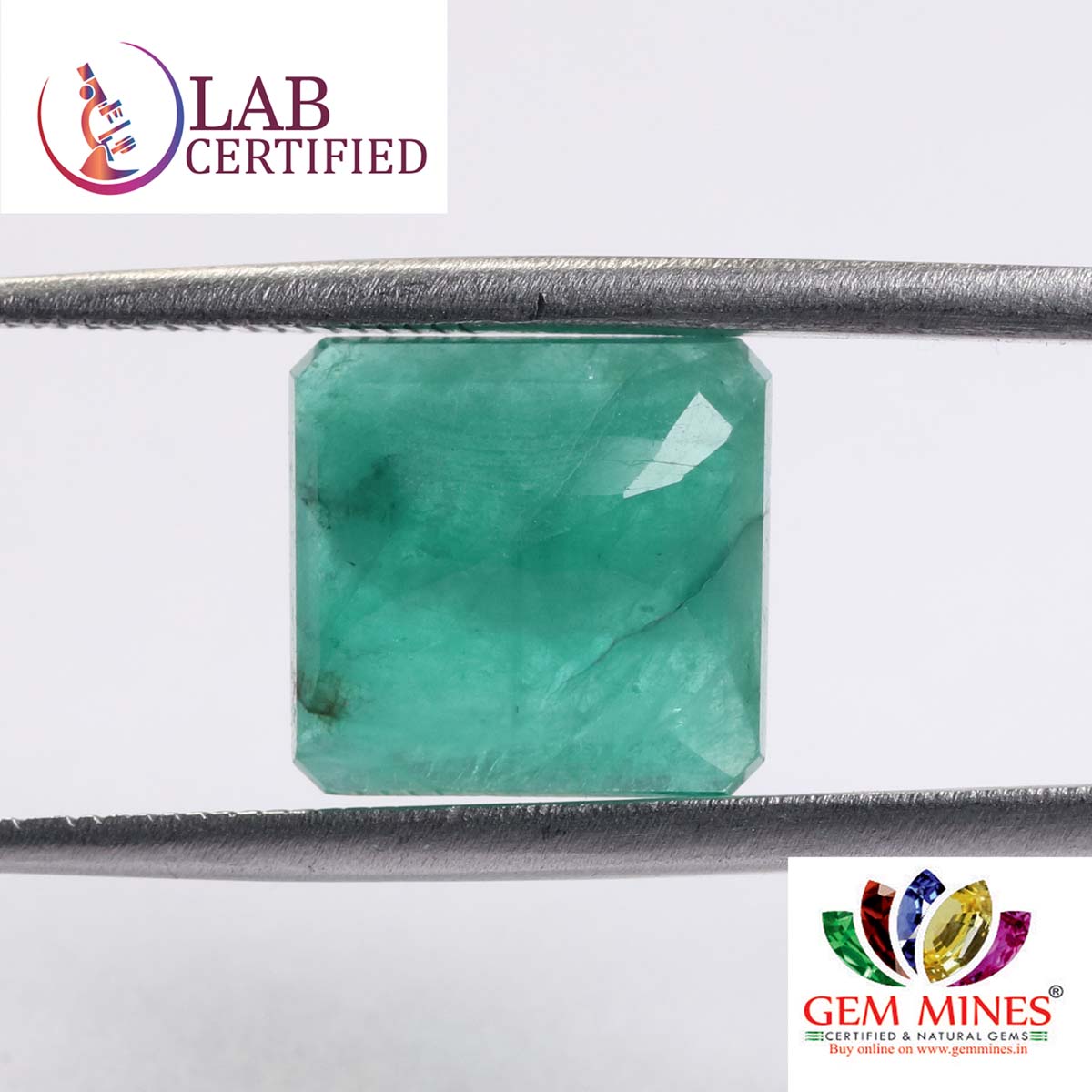 EMR10218 2 Emerald 4.33 Ct.