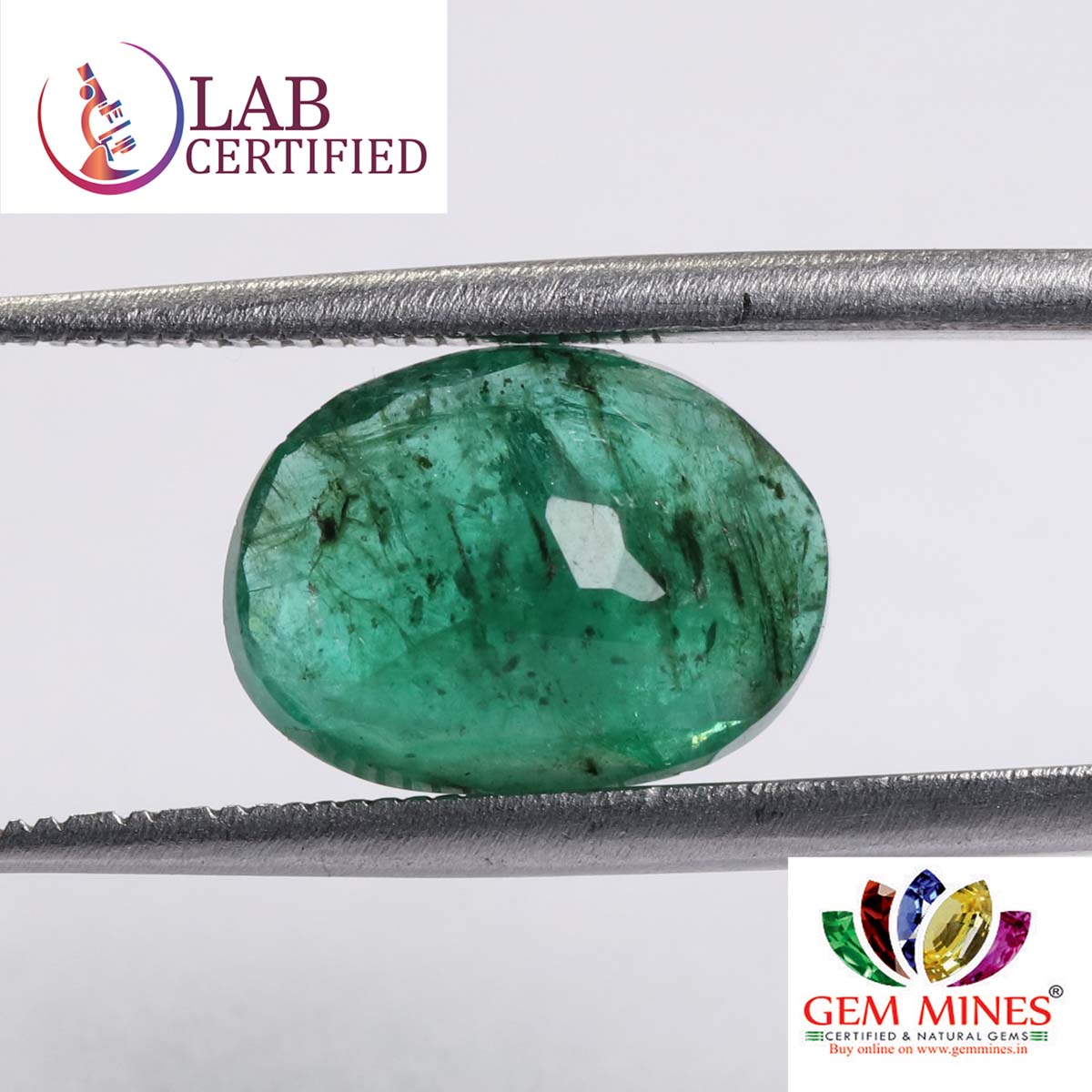 EMR10223 2 Emerald 3.6 Ct.