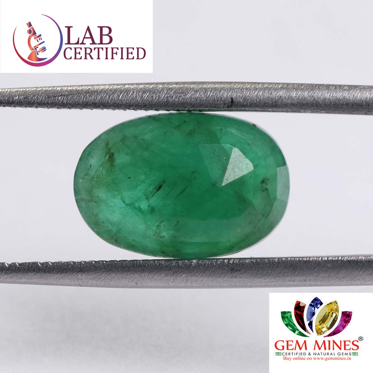EMR10235 2 Emerald 3.53 Ct.