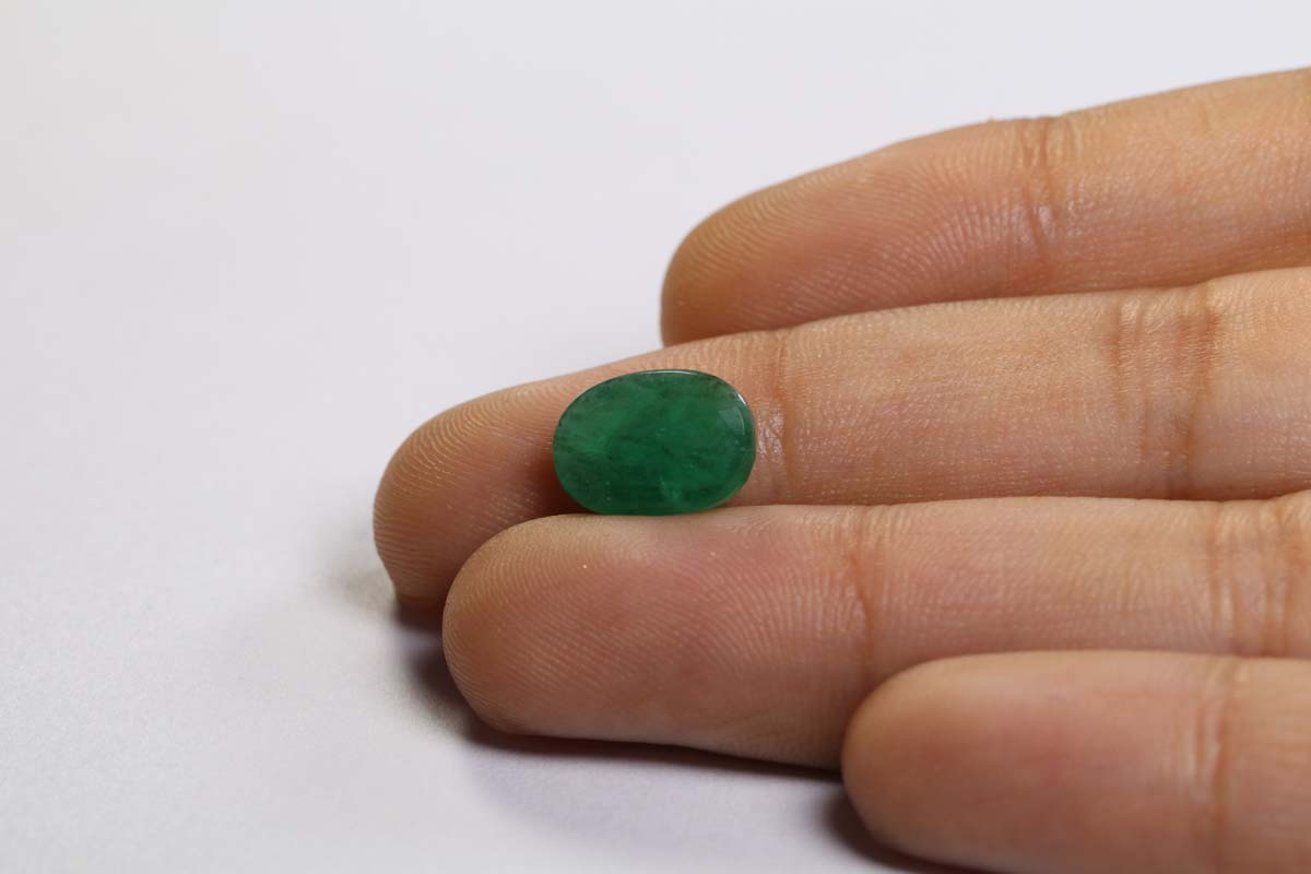 EMR10235 3 Emerald 3.53 Ct.