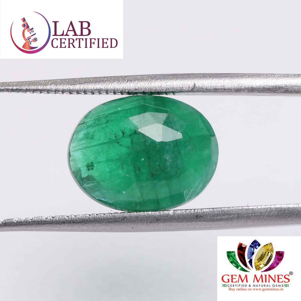 EMR10258 2 Emerald 3.86 Ct.
