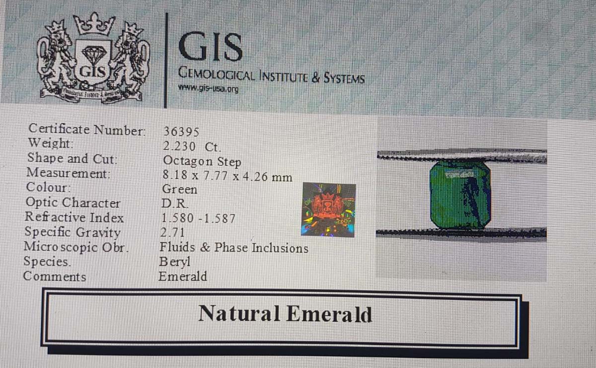 EMR10298 4 Emerald 2.23 Ct.