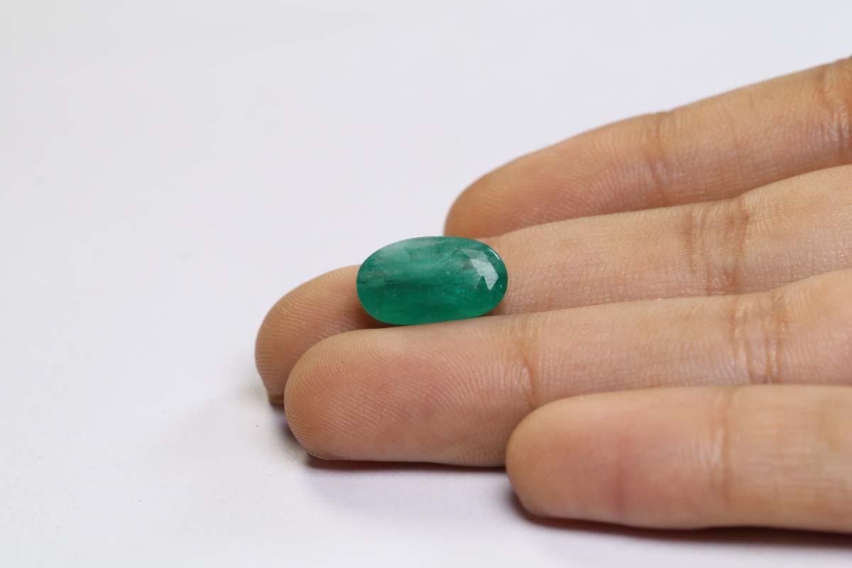 EMR10313 3 Emerald 3.93 Ct.