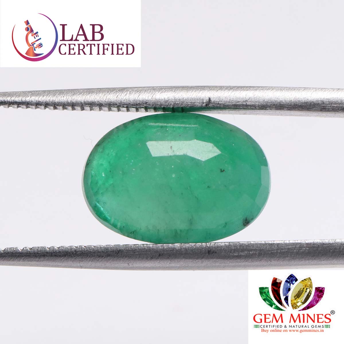 Emerald 4.24 Ct. 3 EMR10331 2 Emerald 4.24 Ct.