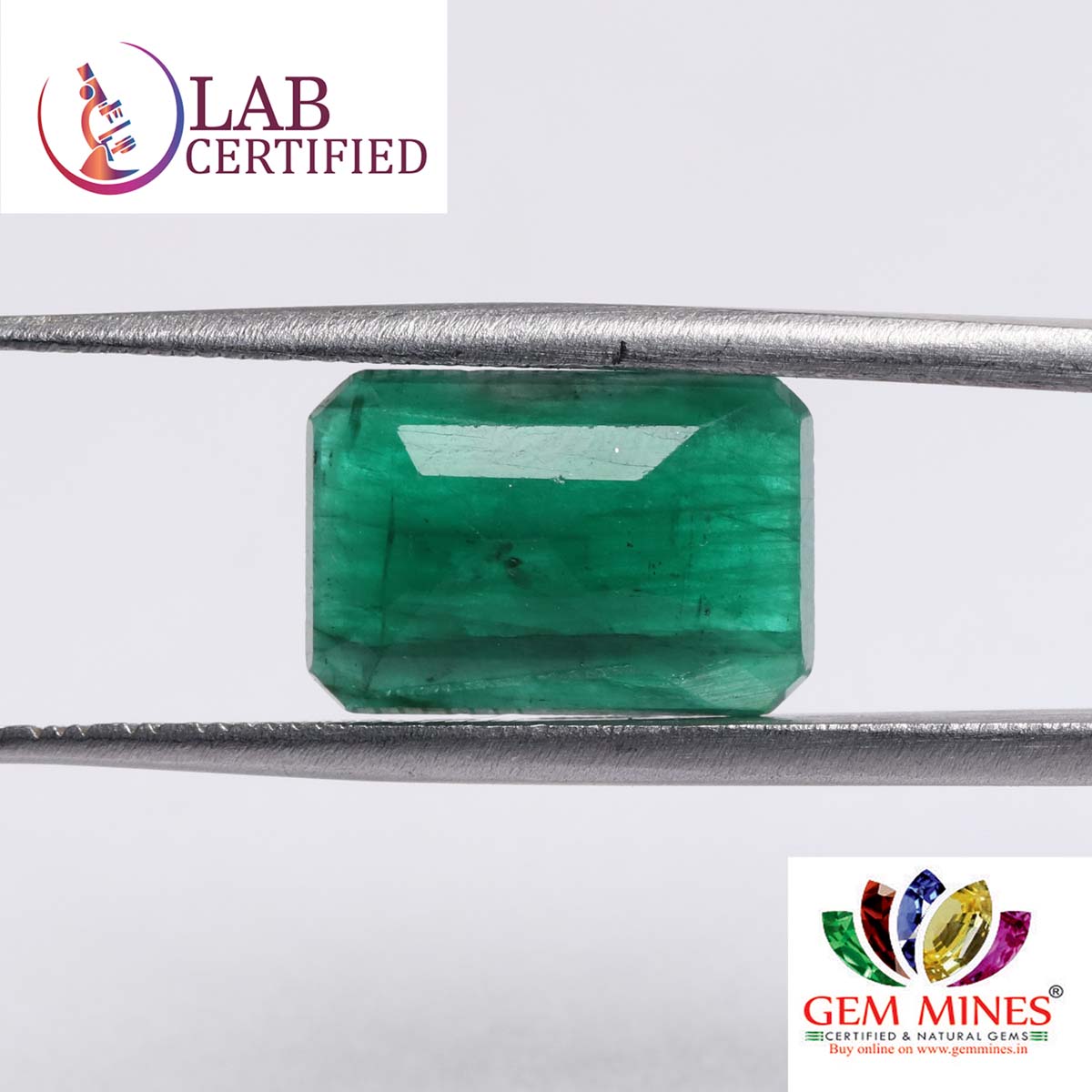 EMR10336 2 Emerald 4.45 Ct.