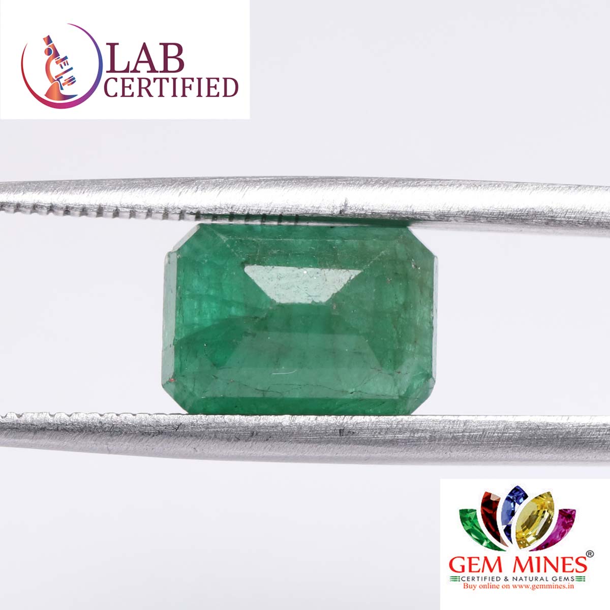 EMR10353 2 Emerald 3.83 Ct.