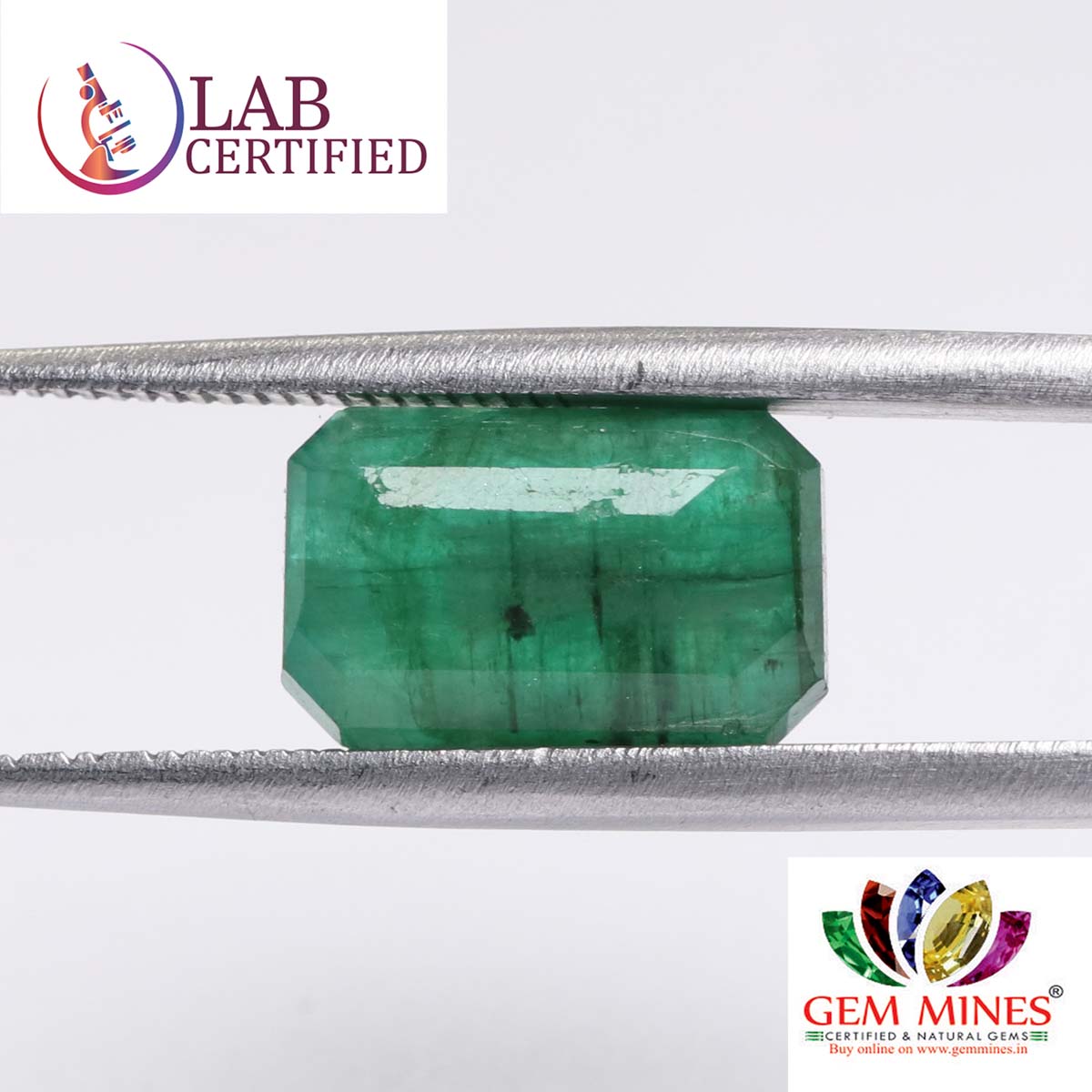 EMR10357 2 Emerald 4.36 Ct.