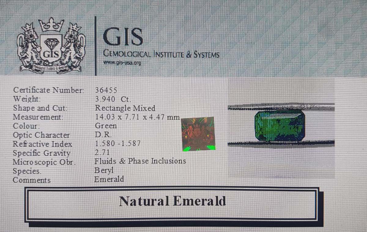 Emerald 3.94 Ct.