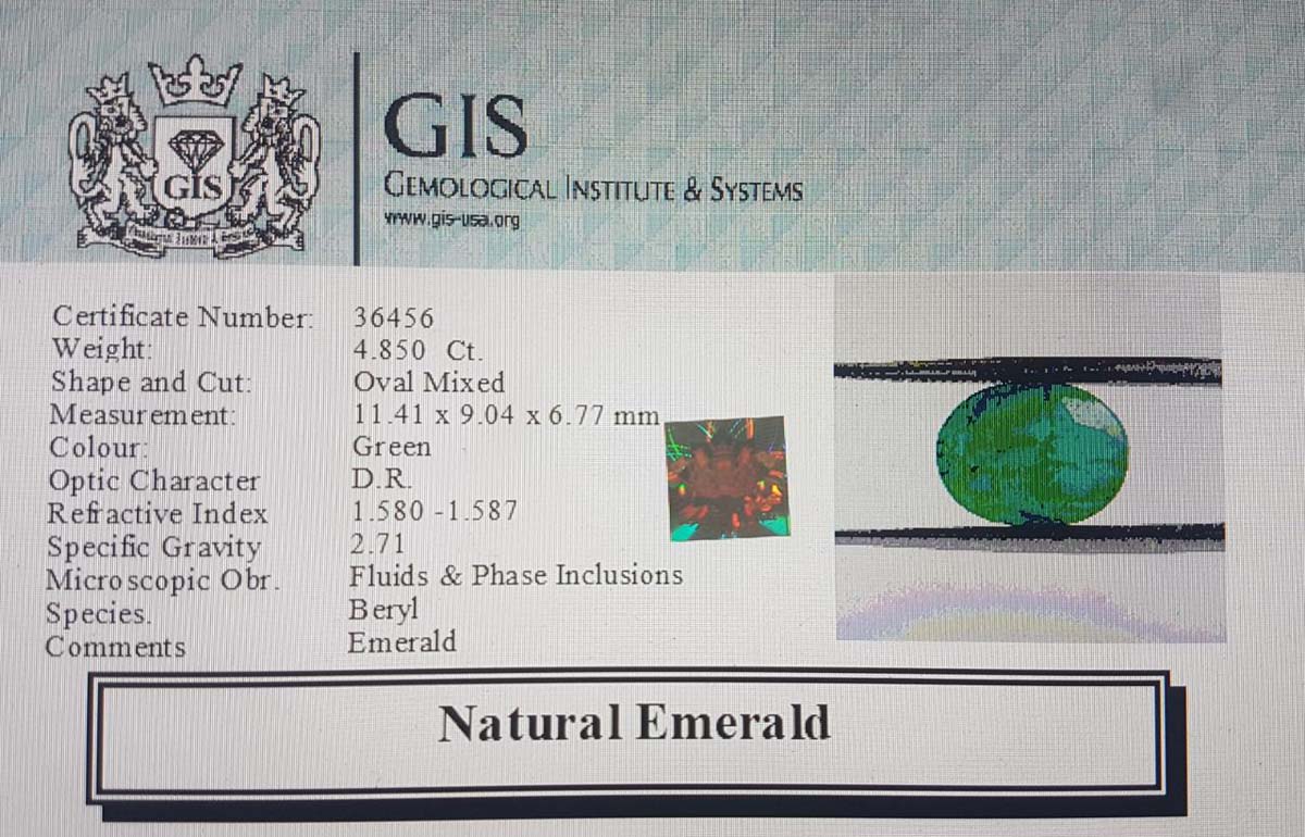 Emerald 4.85 Ct.