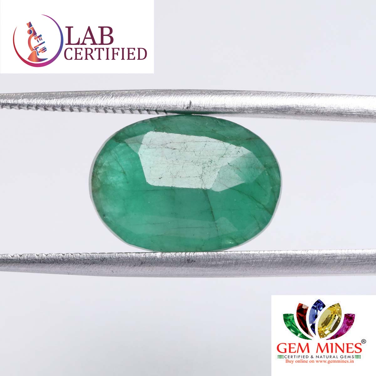 EMR10366 2 Emerald 4.19 Ct.