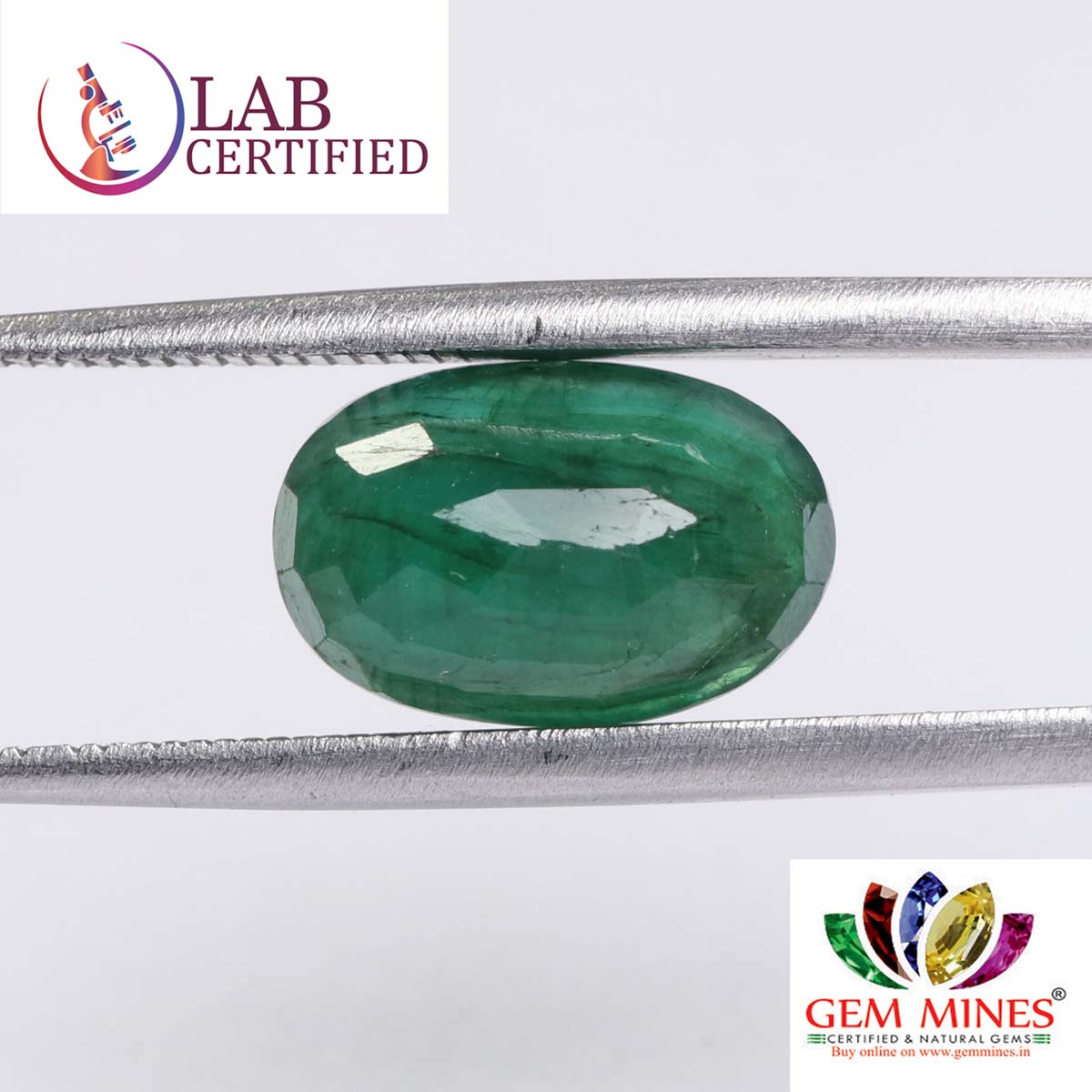 EMR10374 2 Emerald 4.87 Ct.
