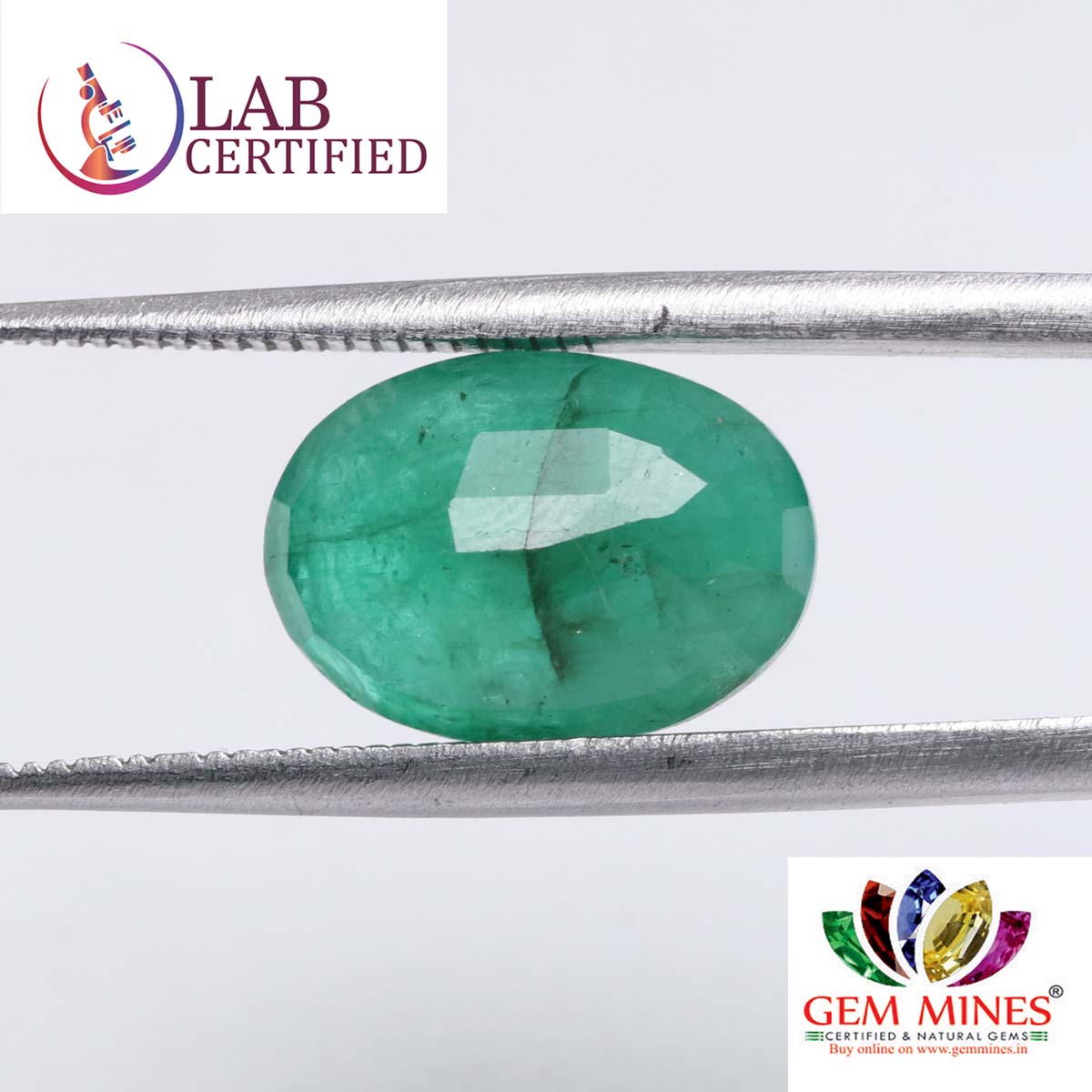 EMR10380 2 Emerald 4.58 Ct.